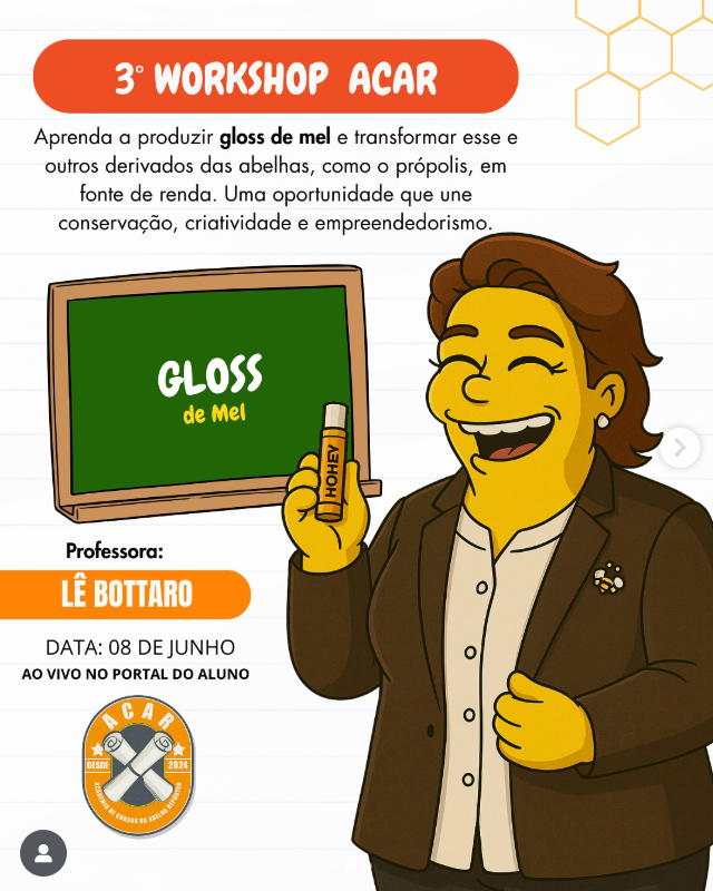 Workshop - Gloss de Mel